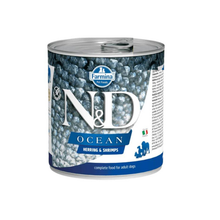 Farmina N&D Ocean Herring & Shrimp Grain Free Adult Dog Wet Food