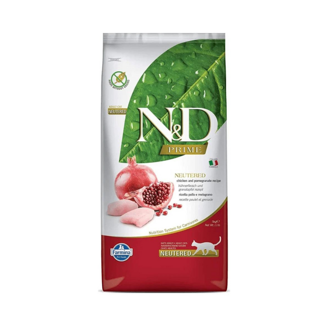Farmina N&D Prime Neutered Chicken Adult Dry Cat Food