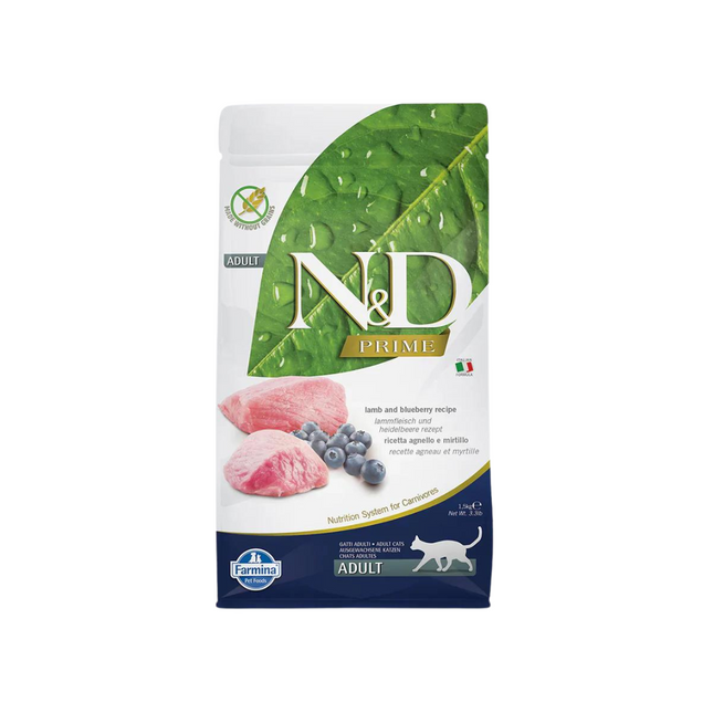 Farmina N&D Prime Lamb Adult Dry Cat Food