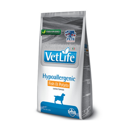 Farmina Vet Life Hypoallergenic Fish & Potato Canine Formula Dog Food 2 Kg