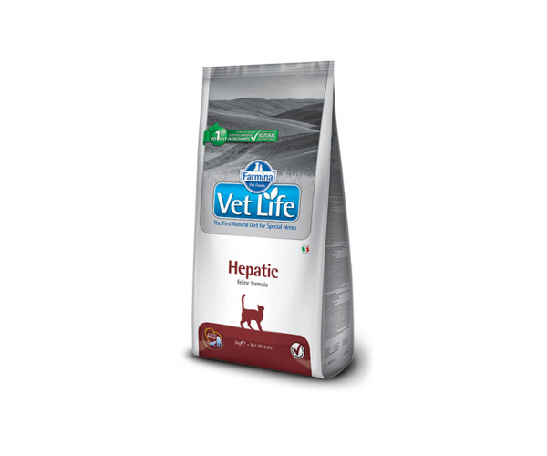 Farmina Vet Life Hepatic Dry Cat Food 2 Kg