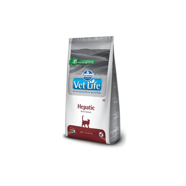 Farmina Vet Life Hepatic Dry Cat Food 2 Kg