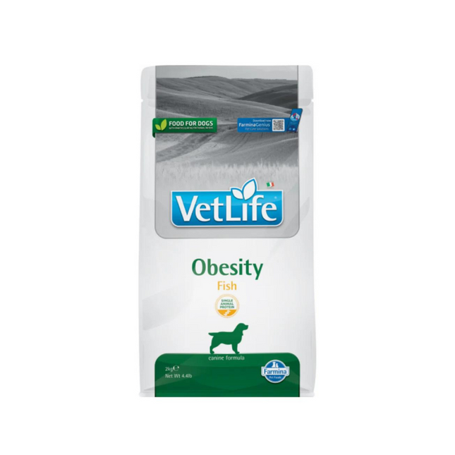 Farmina VetLife Obesity Fish Canine Formula for Dog Food