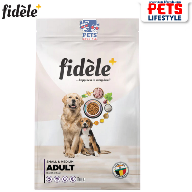 Fidele Dry Dog Food Adult Small & Medium