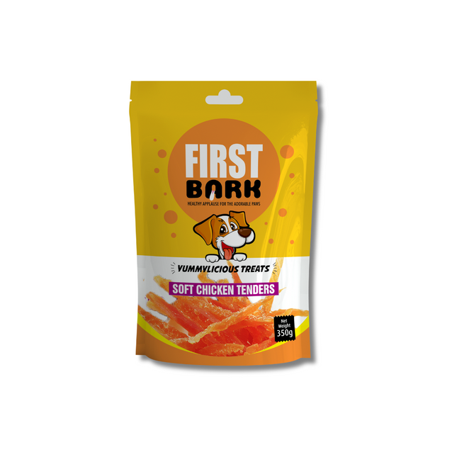 First Bark Jerky Dog Treats - 350g
