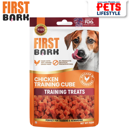 First Bark Chicken Training Cubes