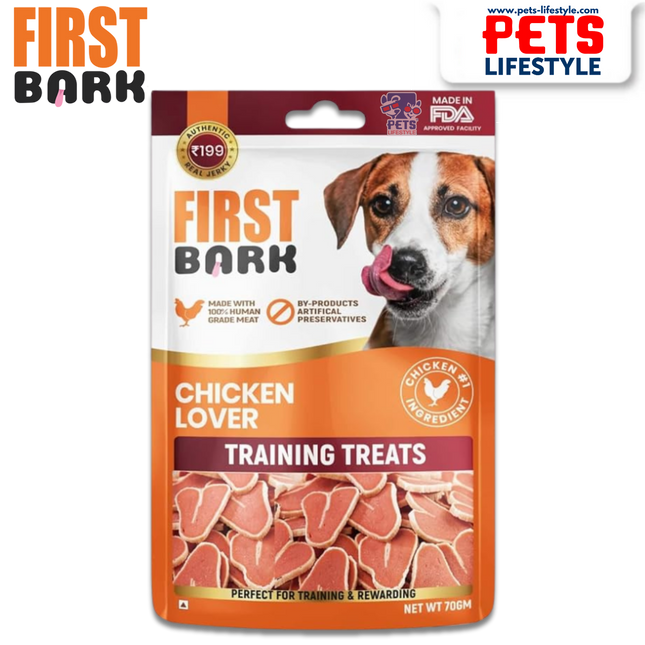 First Bark Chicke Lover Training Dog Treats