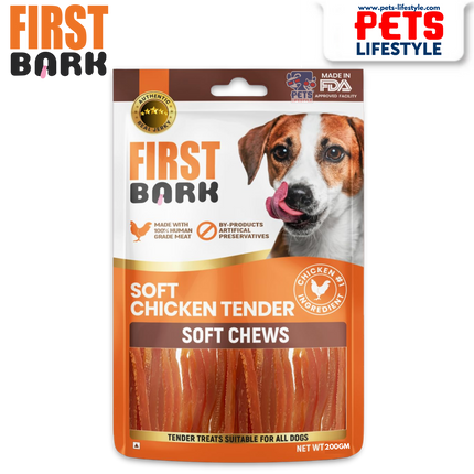 First Bark Soft Chicken Tender Dog Treats