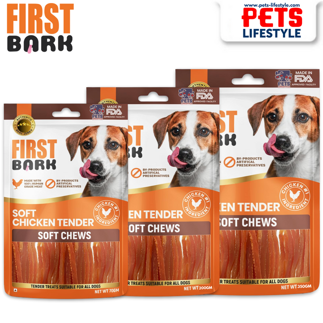 First Bark Soft Chicken Tender Dog Treats