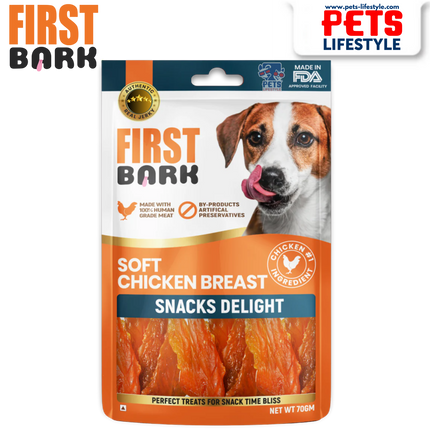 First Bark Soft Chicken Breast Snacks Delight