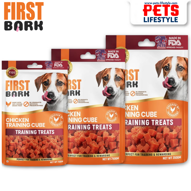 First Bark Chicken Training Cubes