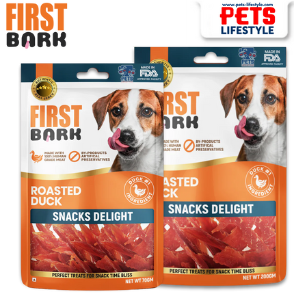 First Bark Roasted Duck Snacks Delight Dog Treats