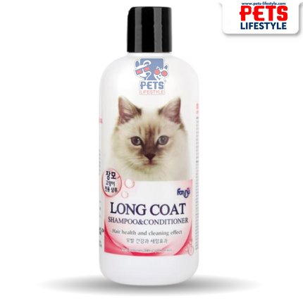 Forcans Long Coat Shampoo & Conditioner for Cats – 300 ml