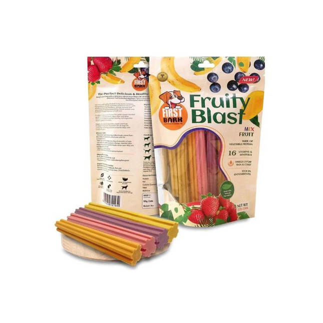 First Bark Dog Treats - Fruity Blast - Mix Fruit (225g)