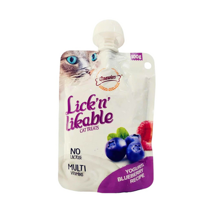 Gnawlers Lick n Lickables ( Yogurt & Blueberry ) Recipe - 100g