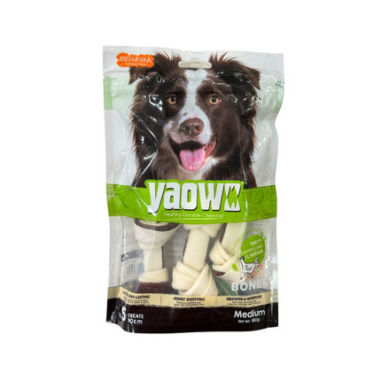 Gnawlers Yaowo Knotted Chicken & Liver Dog Treat