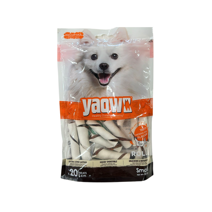 Gnawlers Yaowo Stick Roll Chicken And Liver Dog Treat 
