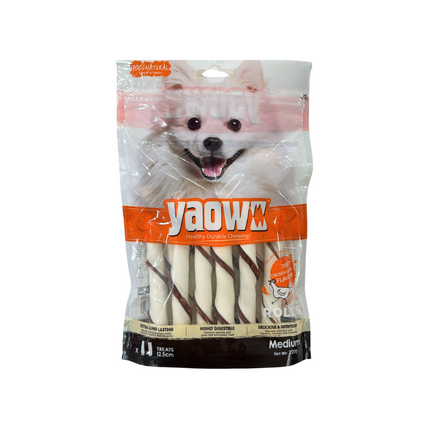 Gnawlers Yaowo Stick Roll Chicken And Liver Dog Treat