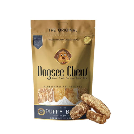 Dogsee Puffy Bars: Soft Dental Treats For Senior Dogs