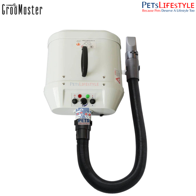 Groo Master VA22-2300 Wall Mount Hair Dryer for Pets – Dual Motor Professional Grooming Dryer