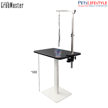 Groo Master N-210 Air Pump Grooming Table – Easy-Lift Stable Silicone-Top Table