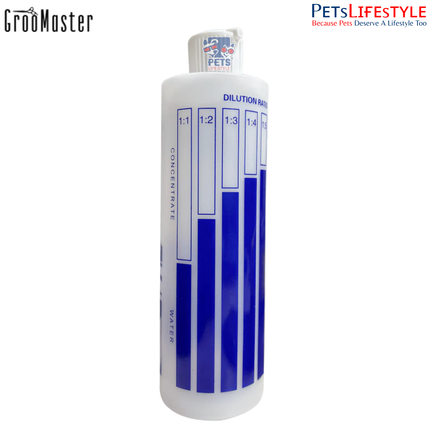 Groo Master Shampoo Dilution Bottle – 500ml | Professional Ratio Mixing Bottle