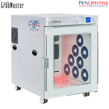 Groo Master L-58 Pet Cabinet Dryer – Intelligent Drying Cabin with Infrared, Ionizer & Aroma Therapy