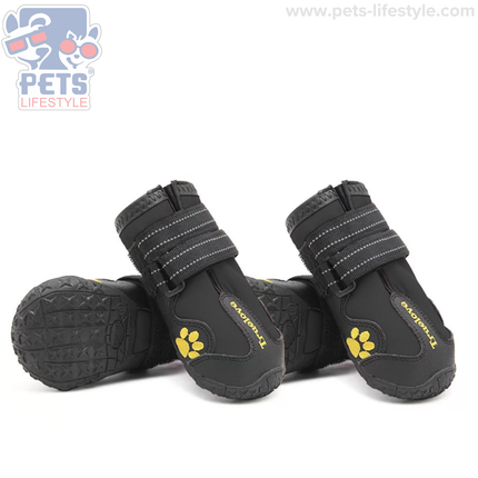 Truelove  Dog Boots – Waterproof Dog Shoes , Non-Slip Paw Protection ( 4 SHOES )