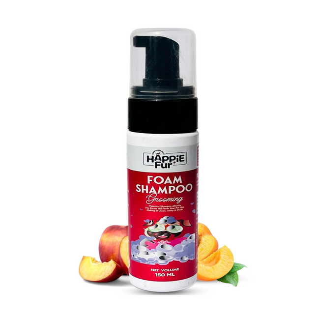 Happie Fur - Waterless Dry Foam Shampoo for Dog & Cat  (150ml)