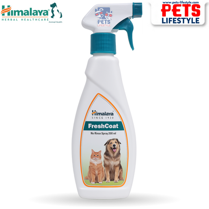 Himalaya FreshCoat No Rinse Spray for Pets
