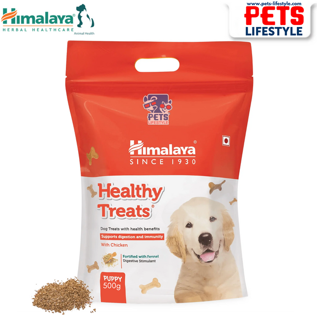 Himalaya Healthy Treats – Puppy (Chicken Flavour) Biscuits