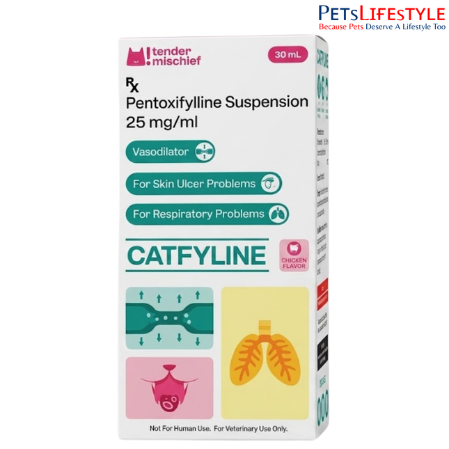 CATFYLINE Pentoxifylline Syrup for Cats