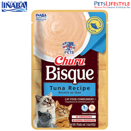 Inaba Churu Bisque Tuna Cat Treat – 40g