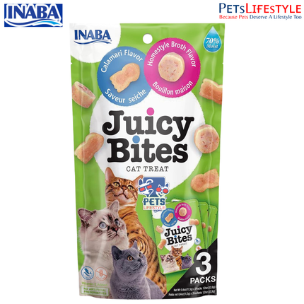 Inaba Juicy Bites Homestyle Broth and Calamari Flavor 33.9g