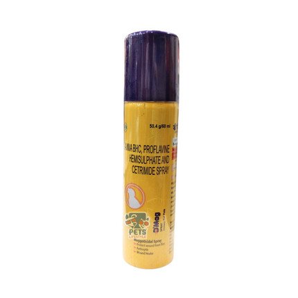 Intas D Mag Wound Care Spray for Dogs 60 ml