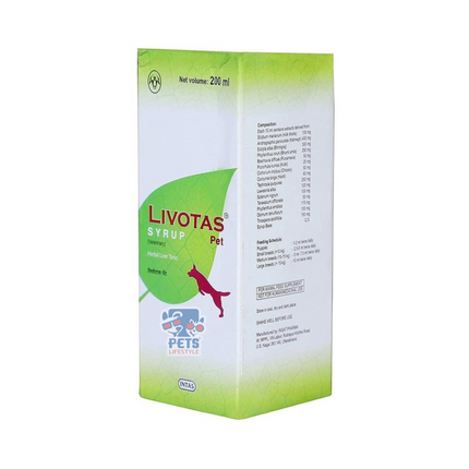 Intas Livotas Liver Tonic Appetite Booster for Dogs and Cats