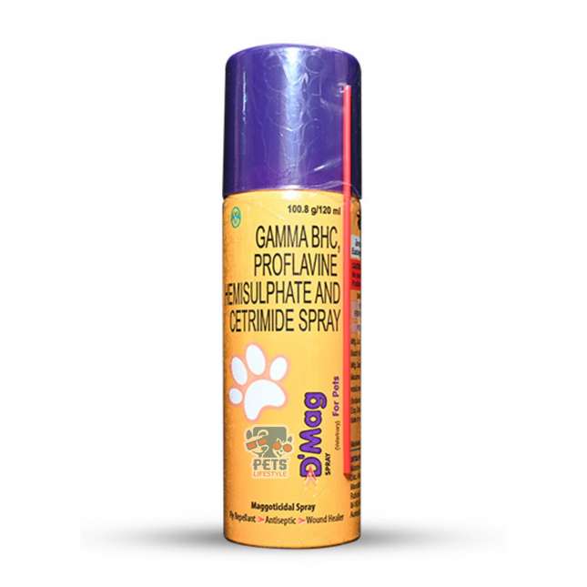 Intas D Mag Wound Care Spray for Dogs