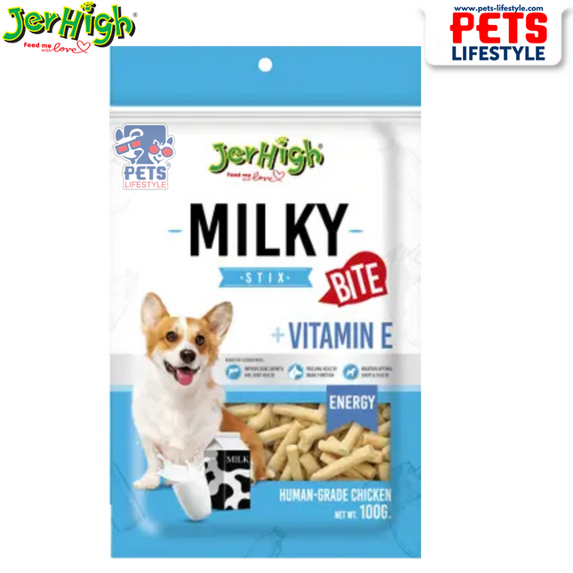 JerHigh Milky Stix Bite, 100 g