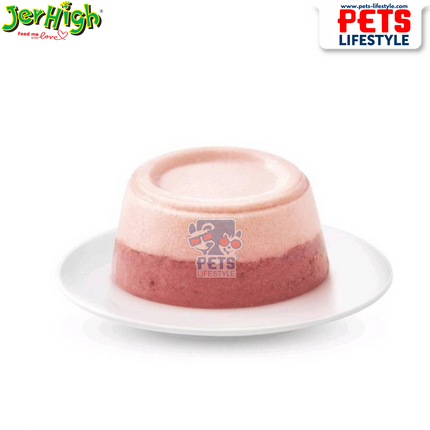 JerHigh Panna Cotta Chicken with Blueberry Mousse (70g)