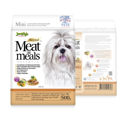 JerHigh Beyond Meat as Meals Holistic Dog Food Chicken with Pumpkin Recipe