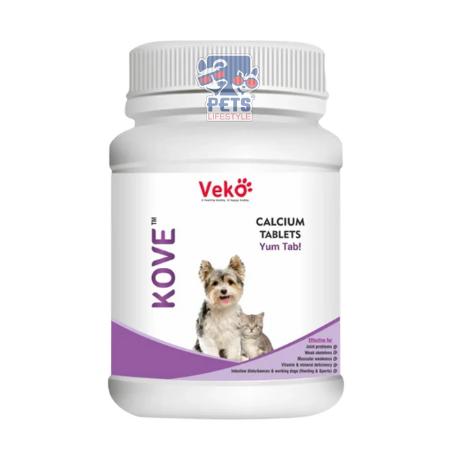 Veko KOVE Calcium Tablets – Yum-Tab (Vanilla Flavour)