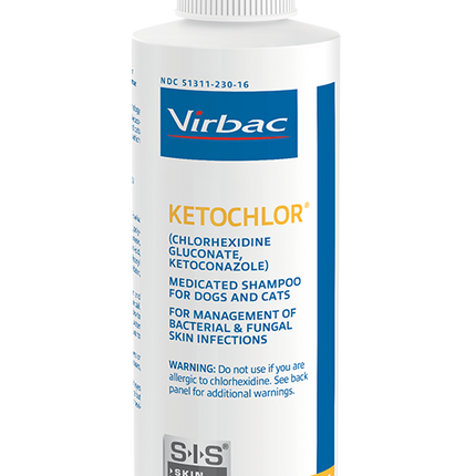 Virbac KETOCHLOR Shampoo For Pets- 200 ml