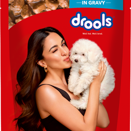 Drools Puppy Wet Dog Food Real Chicken & Chicken Liver Chunks (6 x 150g)