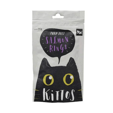 Kittos Purr Fect Salmon Rings Cat Treats