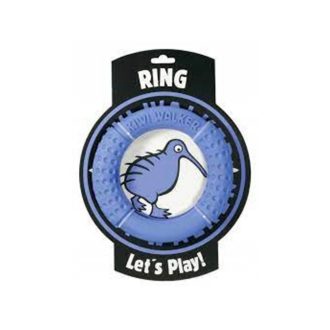 Kiwi Walker Blue Ring Maxi Toy For Dogs
