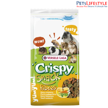 Versele Laga Small Animal Food Crispy Snack Fibers