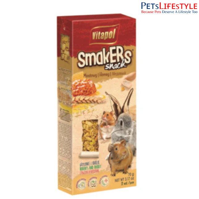 Vitapol Honey Smakers For Rabbits And Rodents 90g