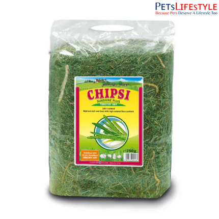 JRS Chipsi Sunshine Plus Timothy Hay 800g – Premium Timothy Hay for Rabbits & Small Animals