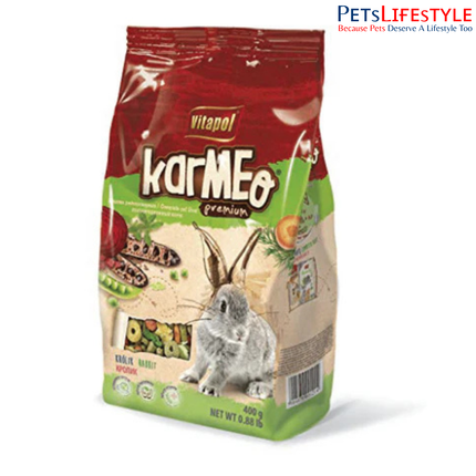 Vitapol Karmeo Rabbit Food 400g – Complete Nutrition for Rabbits