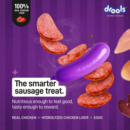 Drools Liver Sausages Dog Treat 450g